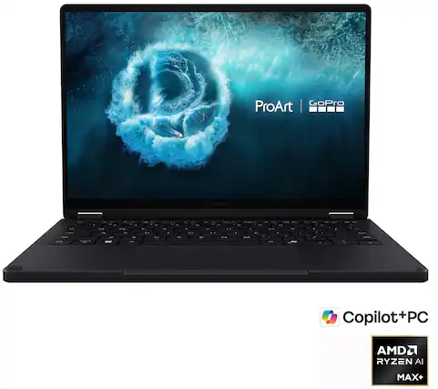 ASUS ProArt GoPro
Copilot+PC
AMD Ryzen AI MAX+