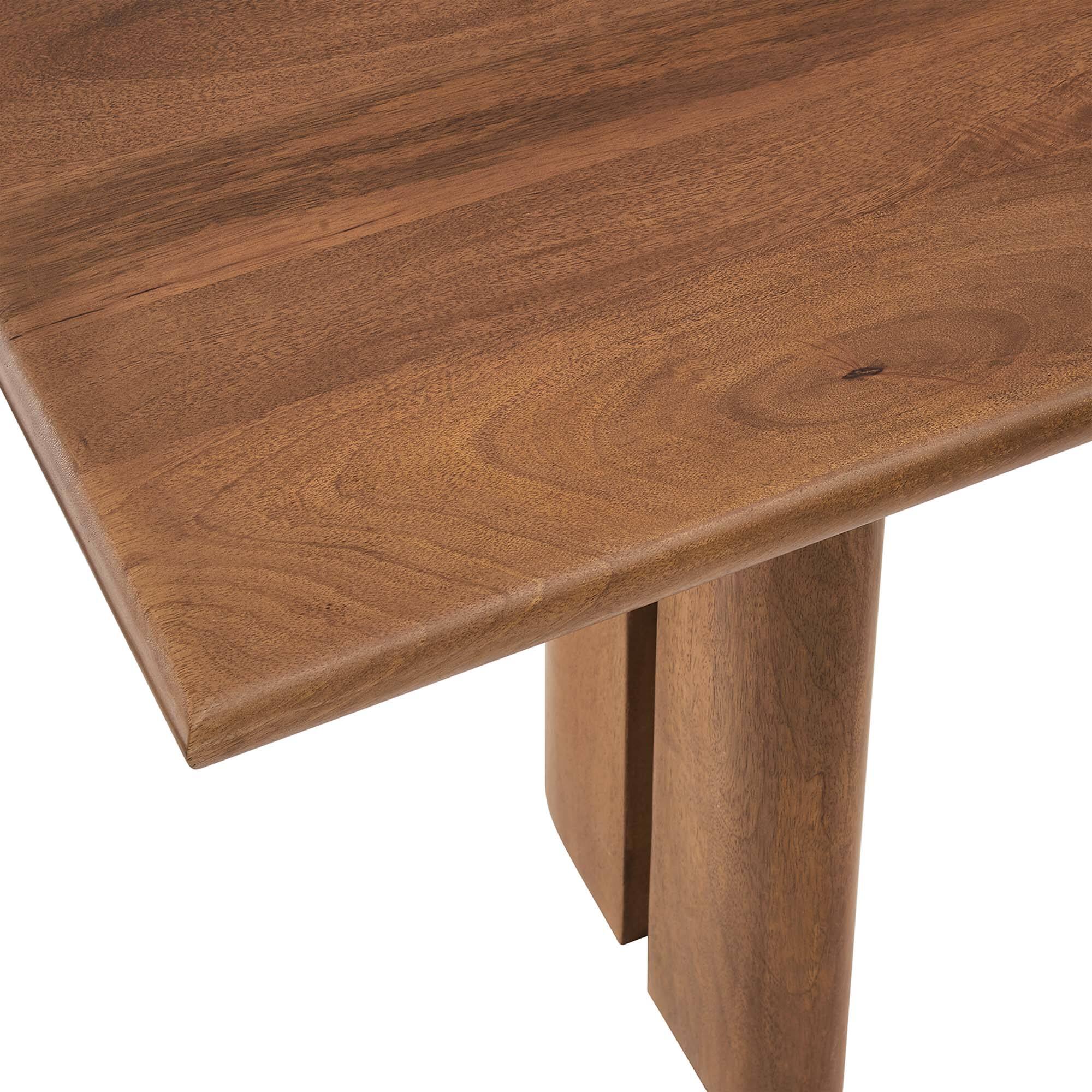 Alt View 2. Modway - Amistad 72" Wood Bench by Modway - Brown.