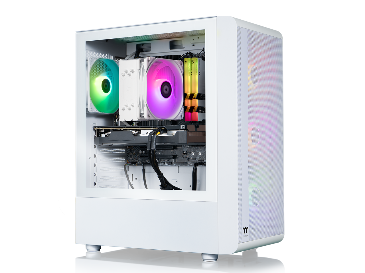 Thermaltake - LCGS Quartz i1460 (i5-14400F, 16GB DDR4 RGB, RTX 5060, 1TB NVMe, Win 11) S2QT-B760-560-LCS price history on PriceWatchPro