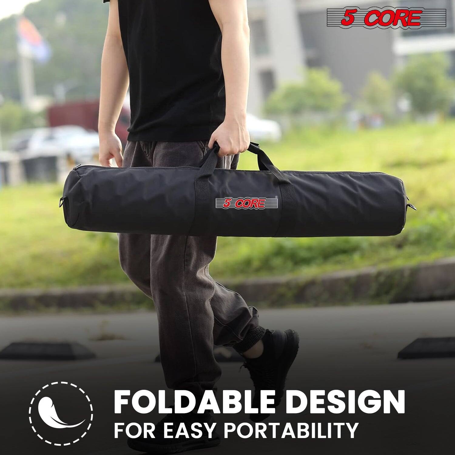 5 CORE

FOLDABLE DESIGN FOR EASY PORTABILITY