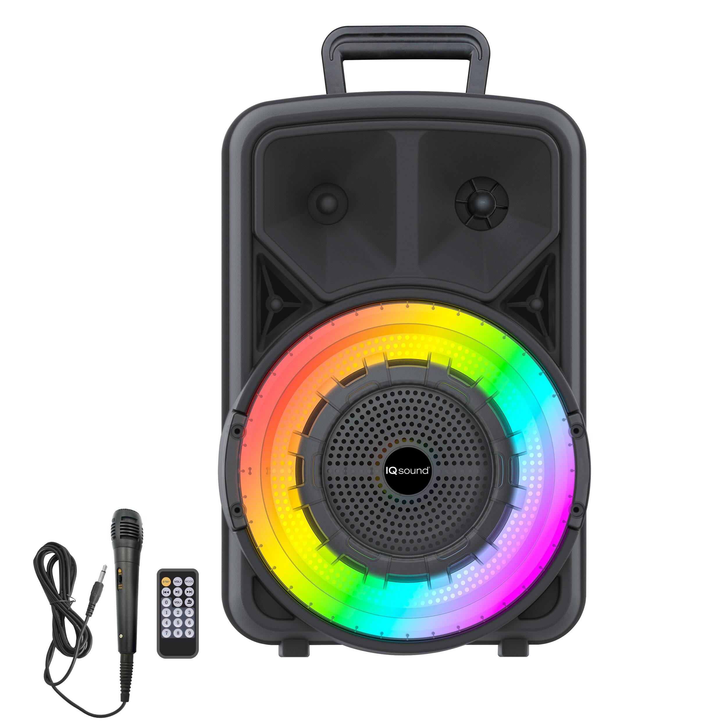 Alt View 4. iQ Sound - IQ Sound 15 Inch Party Speaker with True Wireless Stereo.