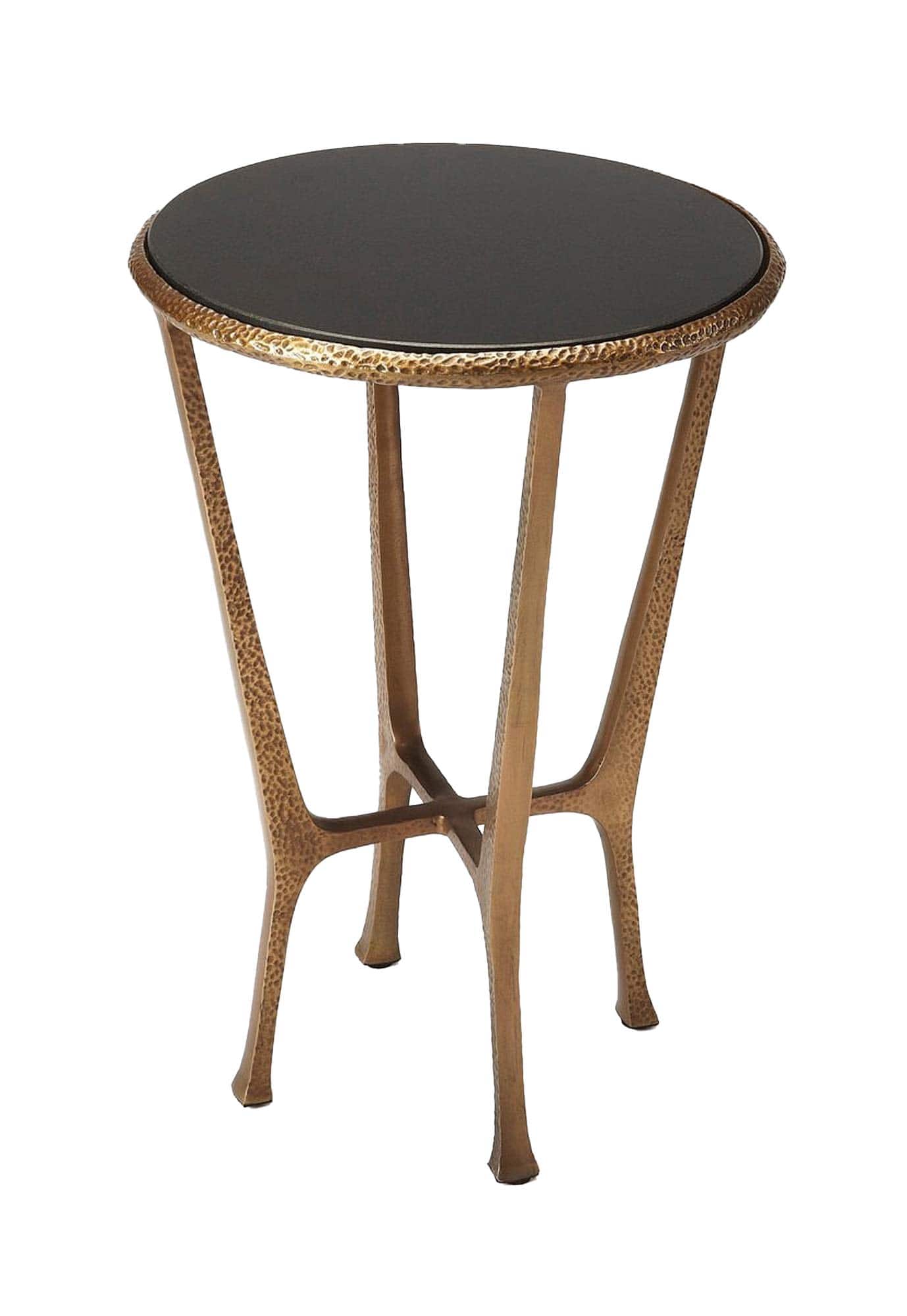 Butler Specialty - Flavio Metal & Stone Side Table - Multi-Color