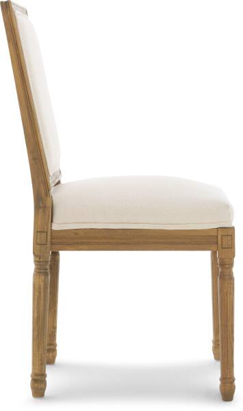 Alt View 7. Finch - Finch Elmhurst Square Back Dining Chair, Set of 2, Cream - Cream.