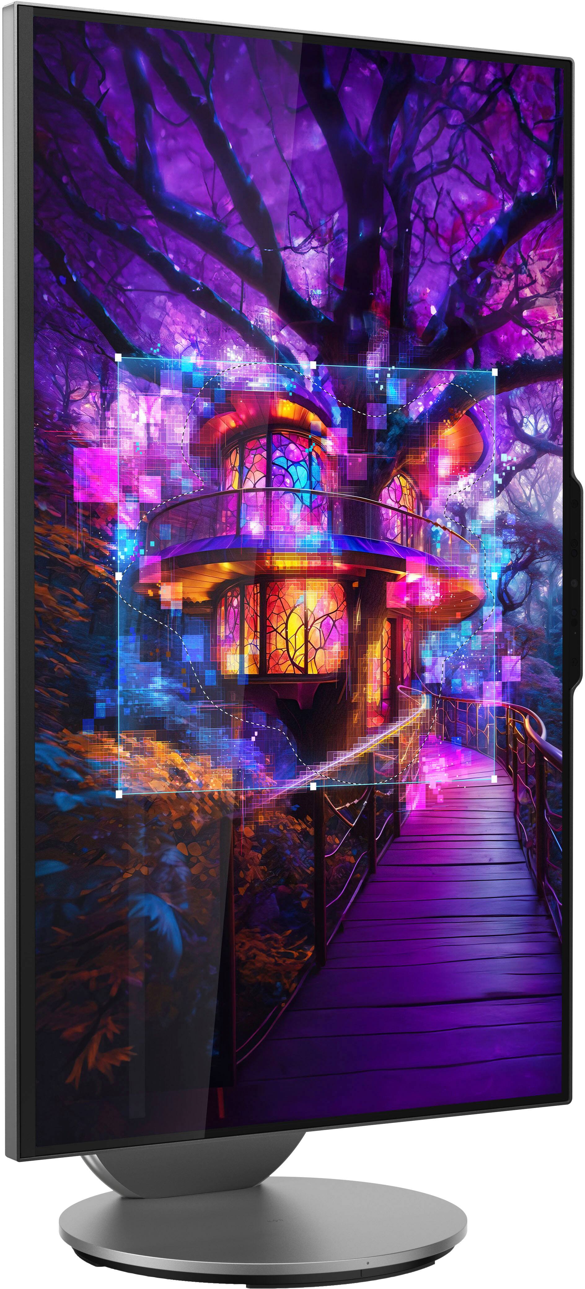 Alt View 11. Lenovo - Yoga AIO 27" All-In-One - Intel Core Ultra 7 Processor 255H - 16GB Memory - 1TB SSD - Luna Grey.