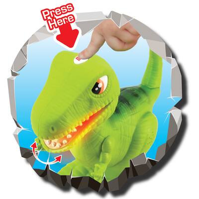 Kiddieland Light N' Sound: Roar N' Go T Rex G0661148629500