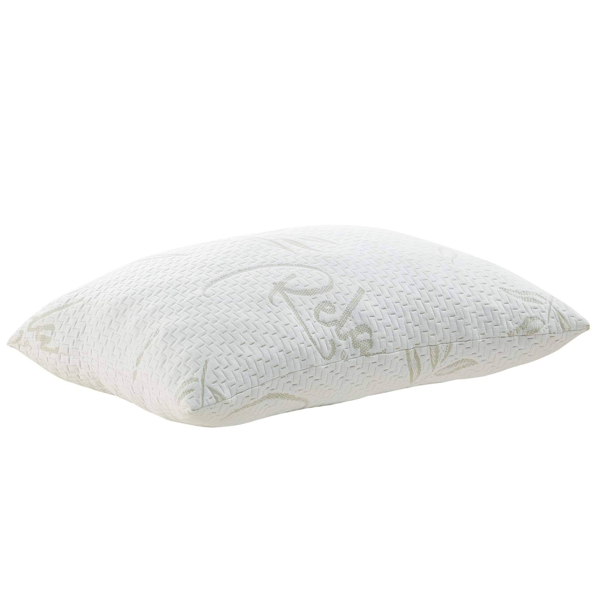 Angle. Modway - Relax Standard/ Size Pillow - White.