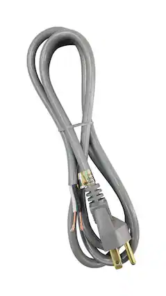 Front. ProjeX - 16/3 125 V 6 ft. L Appliance Cord - Gray.