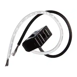 Jandorf - 15 amps 125 V Outlet 1 pk - Black