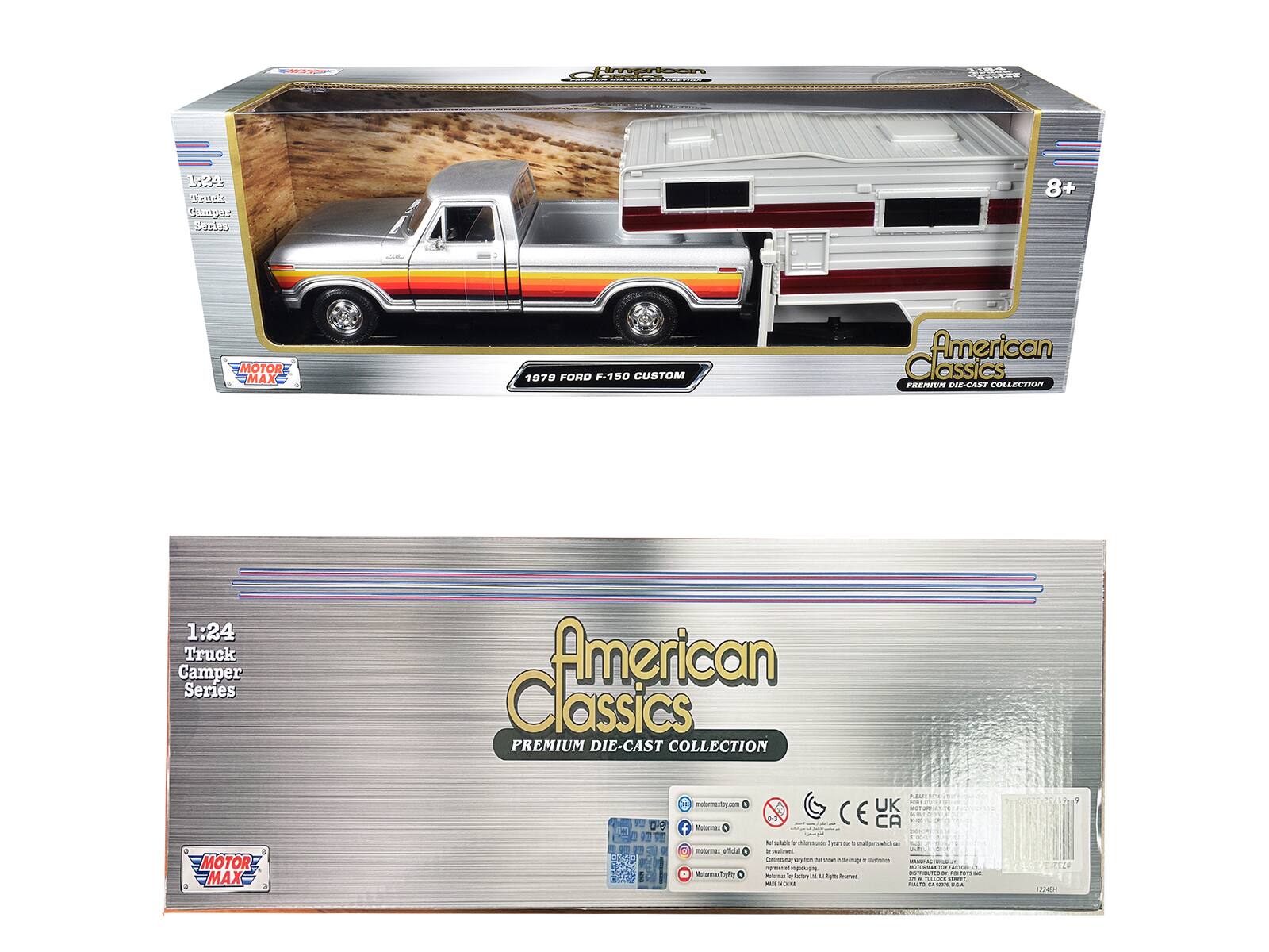 LAnrcoin L o aSa aaa  TE He Sarlus 8+ MOTOR MAX 1973 FORO F-180 CUSTOM American Classics PREMIUM MIDCART COLLECTION 1:24 Truck Camper Series American Classics PREMIUM DIE-CAST COLLECTION MOTOR MAX E

meghomaton f nna - ntra aoa  A UK CE CA A es - - - - Lo  - e - ASTRATER rta Tefaerbyc  m Aaua Rdon nt . : 21