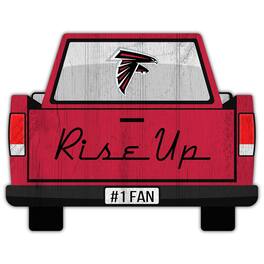 Fan Creations - Atlanta Falcons 12'' x 12'' Truck Back D-cor - Multicolor