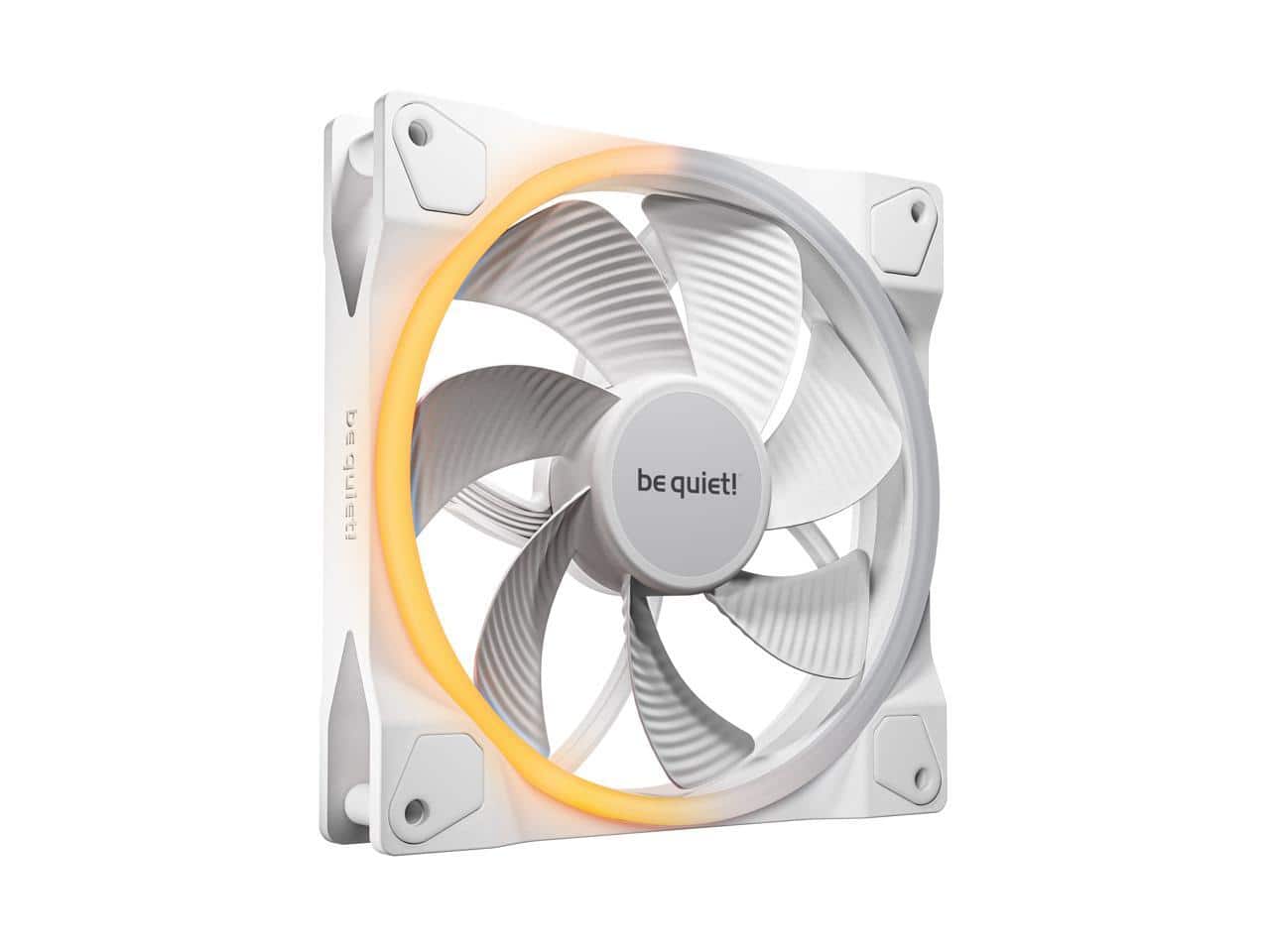 be quiet! - Light Wings 140mm PWM High Speed Case Fan | BL135 - White