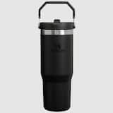 Stanley - 30oz Tumbler Lid Top Handle Water Bottles - Black