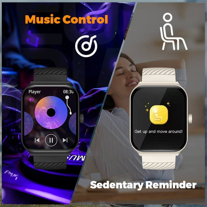 Music Control Player  
08:30  
DONS I'll Get up and move around!  
Sedentary Reminder
