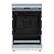 Alt View 10. Equator - Equator 24 inch Electric Convection Range 4 Ceramic Burner 2.4 cf Oven, Air Fryer, Bake, Grill, Broil - Drawer 220V - White.