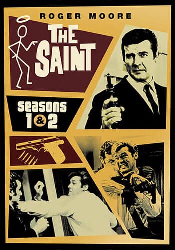 Front. The Saint: Seasons 1 & 2   - DVD.