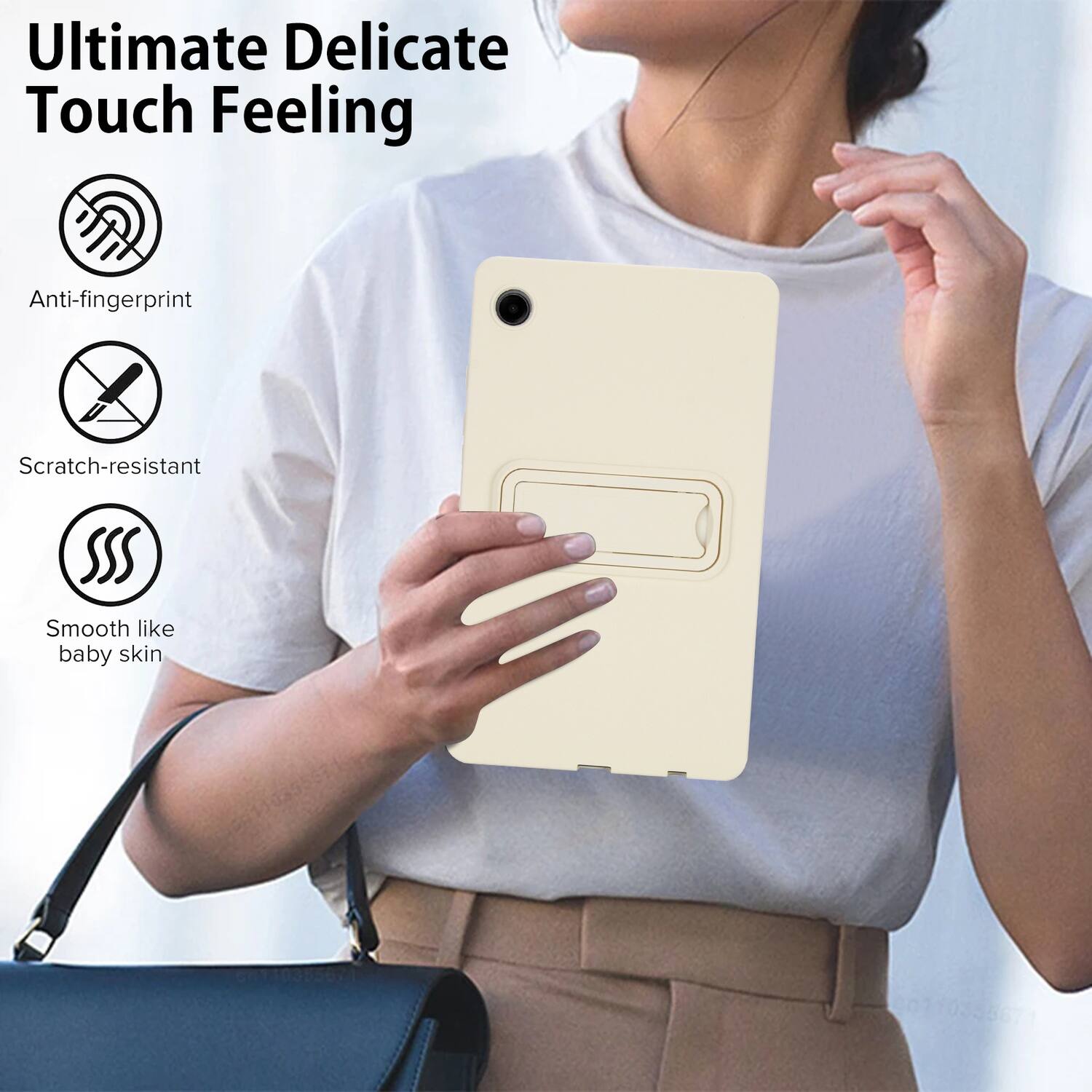 Ultimate Delicate Touch Feeling

- Anti-fingerprint
- Scratch-resistant
- Smooth like baby skin