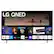 Angle. LG - 50" Class 80 Series QNED 4K UHD Smart webOS TV - Black.