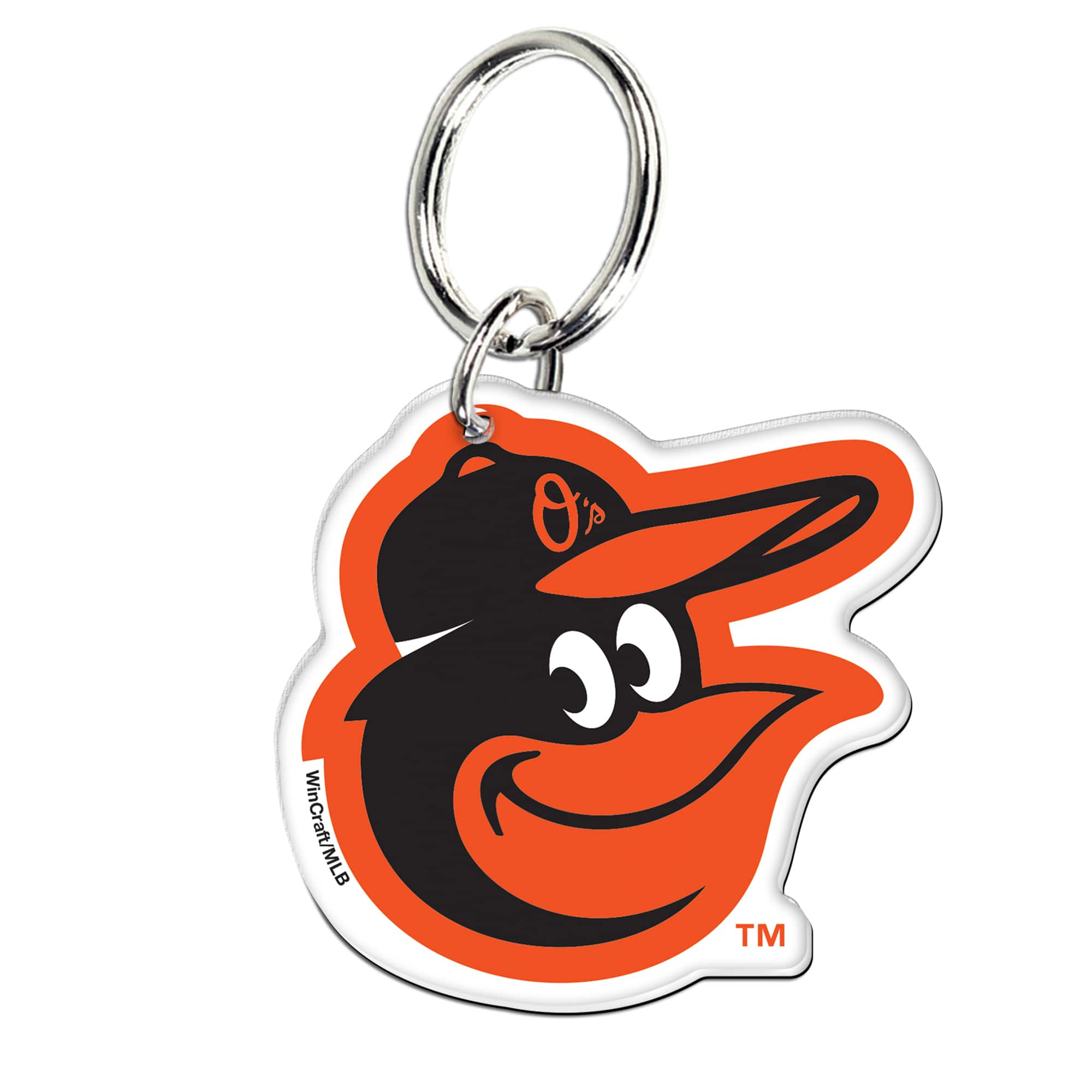 WinCraft - Baltimore Orioles Premium Acrylic Team Key Ring - Multicolor