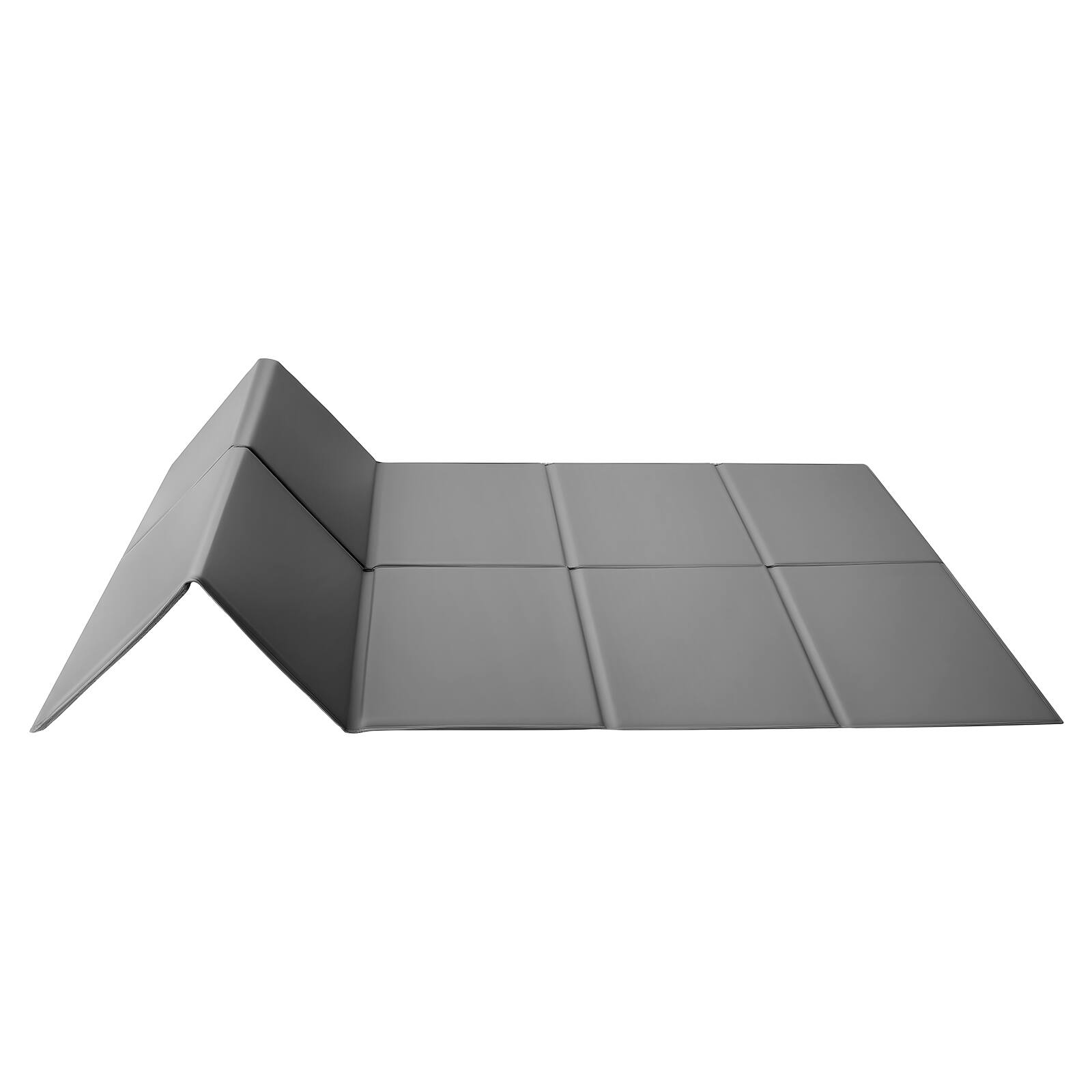 Alt View 5. VEVOR - Bunkie Board, Cal King Size 72.4 x 83.8 in, Foldable Bed Board Under Mattress with Hook-and-Loop Straps, PP Core - Gray.