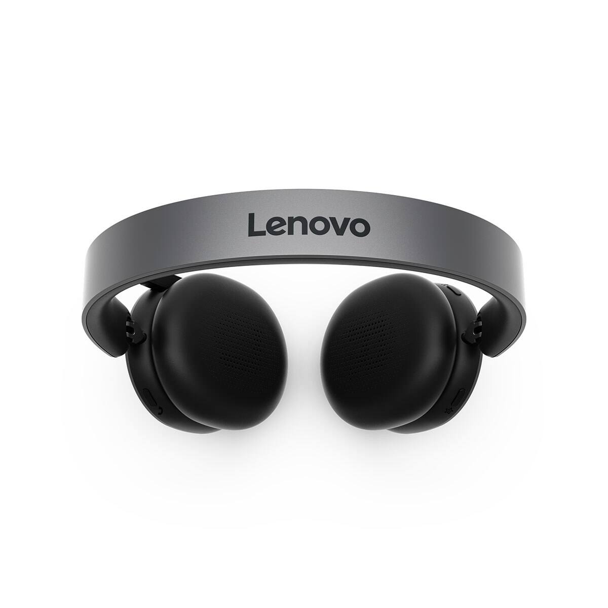 Alt View 1. Lenovo - Lenovo ThinkPad 8550 Wireless Active Noise Canceling On-Ear Foldable Headset with USB-C Adapter, Aura Edition.