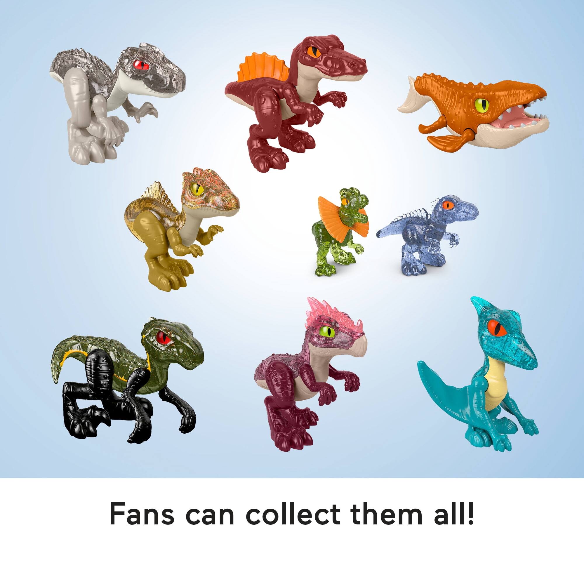 Fans can collect them all!