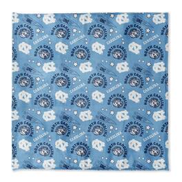 Pegasus - North Carolina Tar Heels 108" x 108" Victory Pennant Ultra Cozy Family Blanket - Multicolor