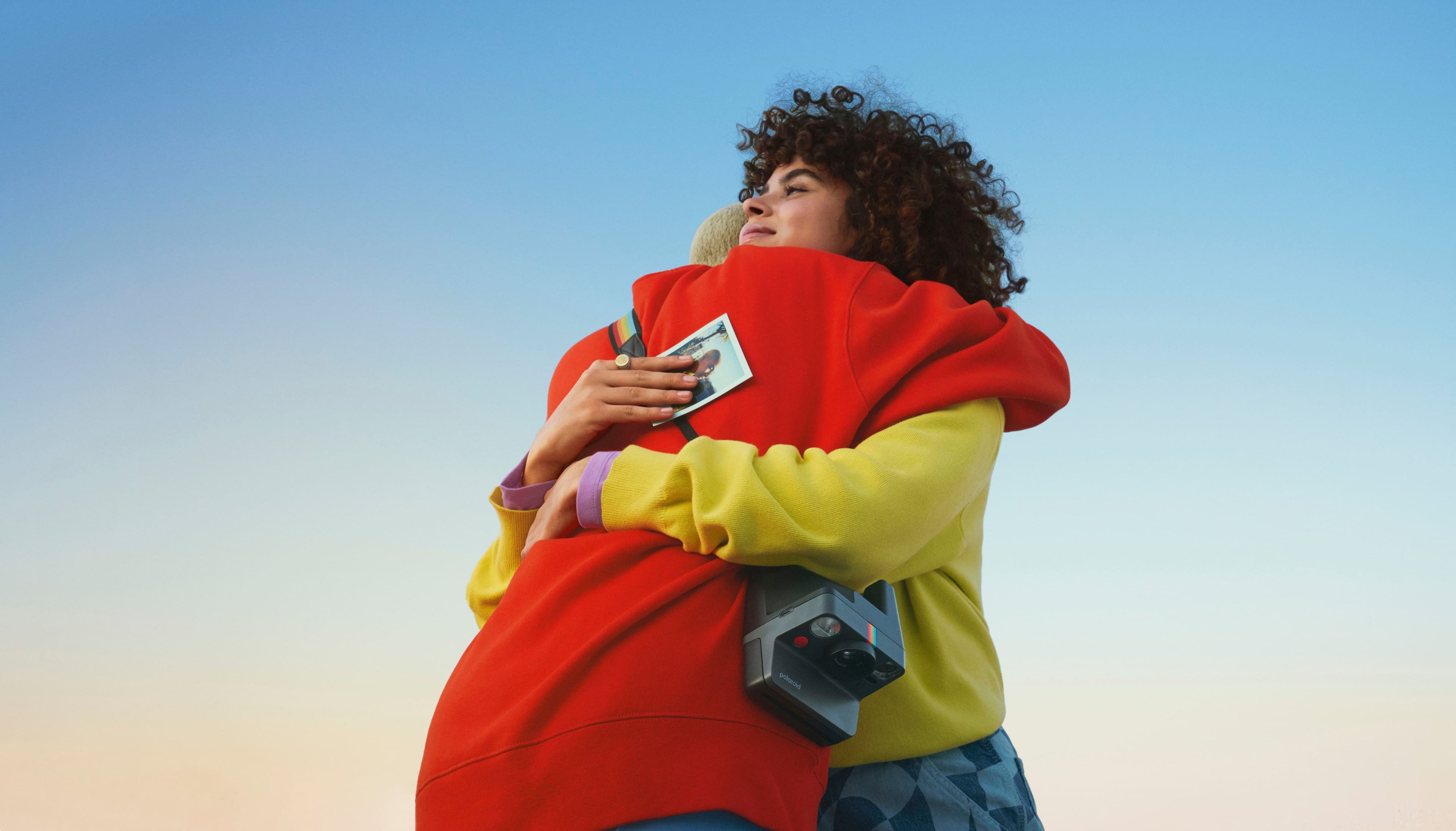 Alt View 1. Polaroid - Now Instant Film Camera Bundle Generation 2 - Black.