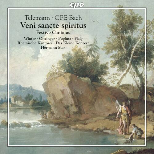 Bach,C.P.E. / Oitzinger / Poplutz / Flaig / Max - Telemann & C.P.E. Bach: Festive Cantatas   - COMPACT DISCS [CD] price history on PriceWatchPro