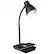 Alt View 22. OttLite - Infuse Adjustable LED Desk Lamp with Qi Charging, Three Brightness Settings, & Clear Sun Technology - Black.