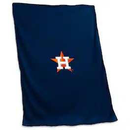 Logo Brands - Houston Astros 54'' x 84'' Sweatshirt Blanket - Multicolor
