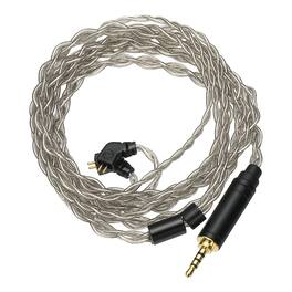 Unique Bargains - IEM Earphone Cable 1.2M, 28AWG 4-Core High Purity Silver-Plated HiFi Replacement for Ananda Arya HE400SE (2.5mm, TFZ) - Gray