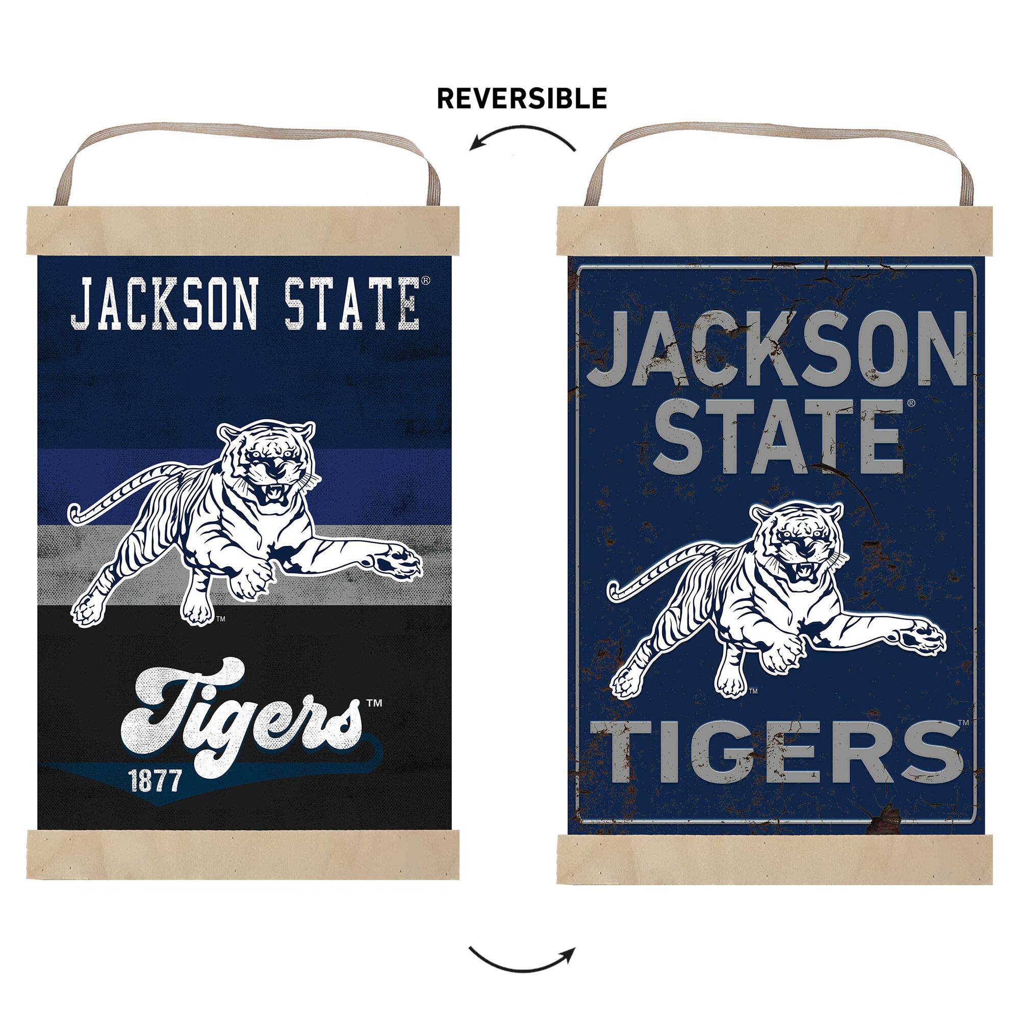 REVERSIBLE

JACKSON STATE

Tigers™ 1877

JACKSON STATE

TIGERS™