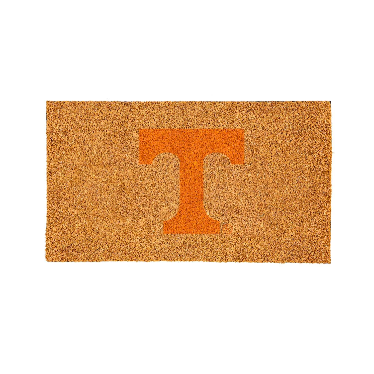 Front. Evergreen Enterprises - Tennessee Volunteers 28" x 16" Logo Turf Mat - Multicolor.