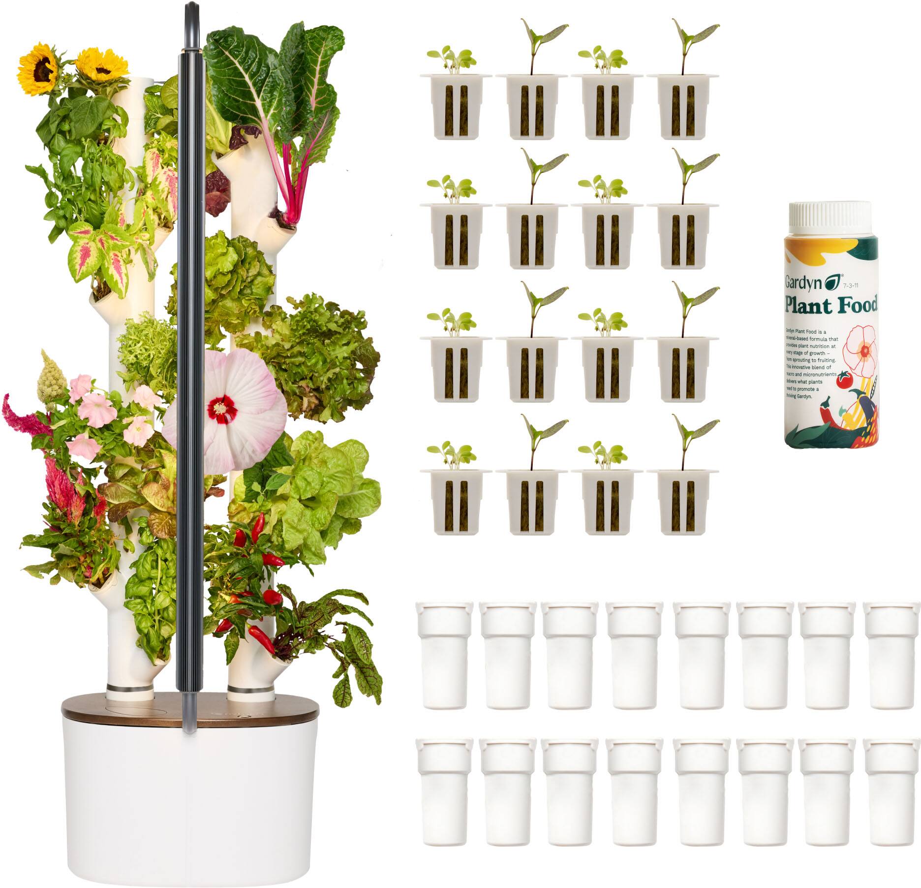 Cardyn Plant Food

Gardyn Plant Food is a natural, organic plant food that helps your plants grow strong and healthy. It's easy to use and can be applied to any type of plant. This plant food is made with natural ingredients and is safe for your plants and the environment. It's perfect for indoor and outdoor plants.