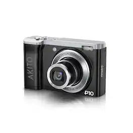 Akito - PLUS 10 Digital Camera, Black