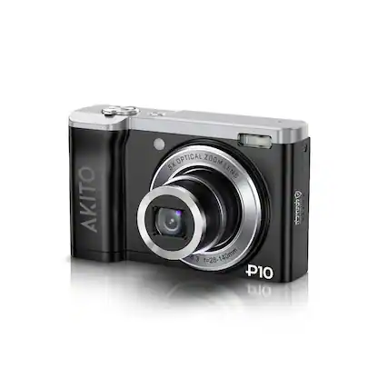 AKITO
5X OPTICAL ZOOM LENS
6.3 f=28-140mm
P10
