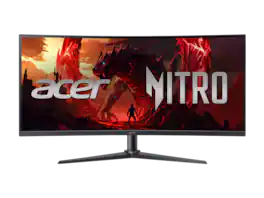 Acer - Nitro 34" QHD 2K 1440P 240Hz with AMD FreeSync Premium (AMD Adaptive Sync) Gaming Monitor XZ340CUR W0BMIIPHX