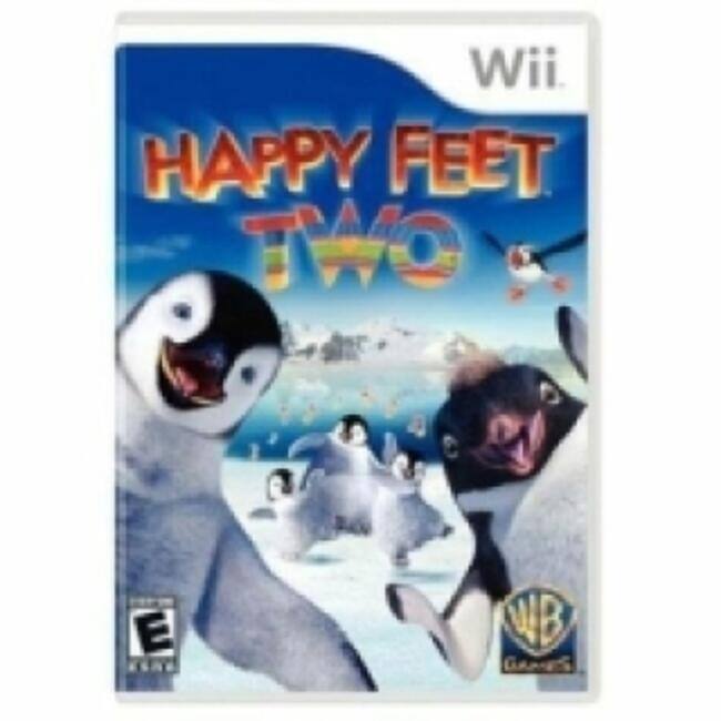 Wii  
HAPPY FEET TWO  
WB Games  
E (ESRB)