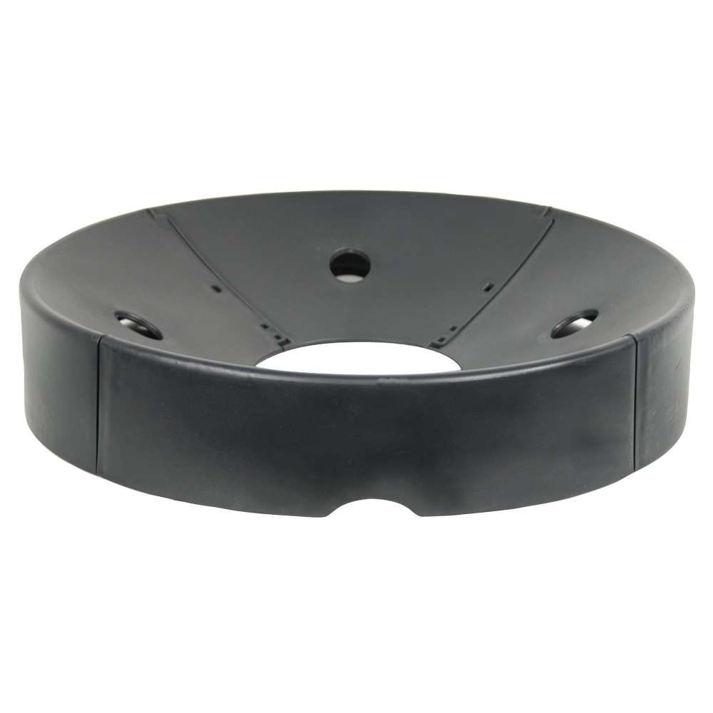 Front. Power Systems - Ball Base – Durable Exercise Ball Base with Stability & Band Openings - Black.