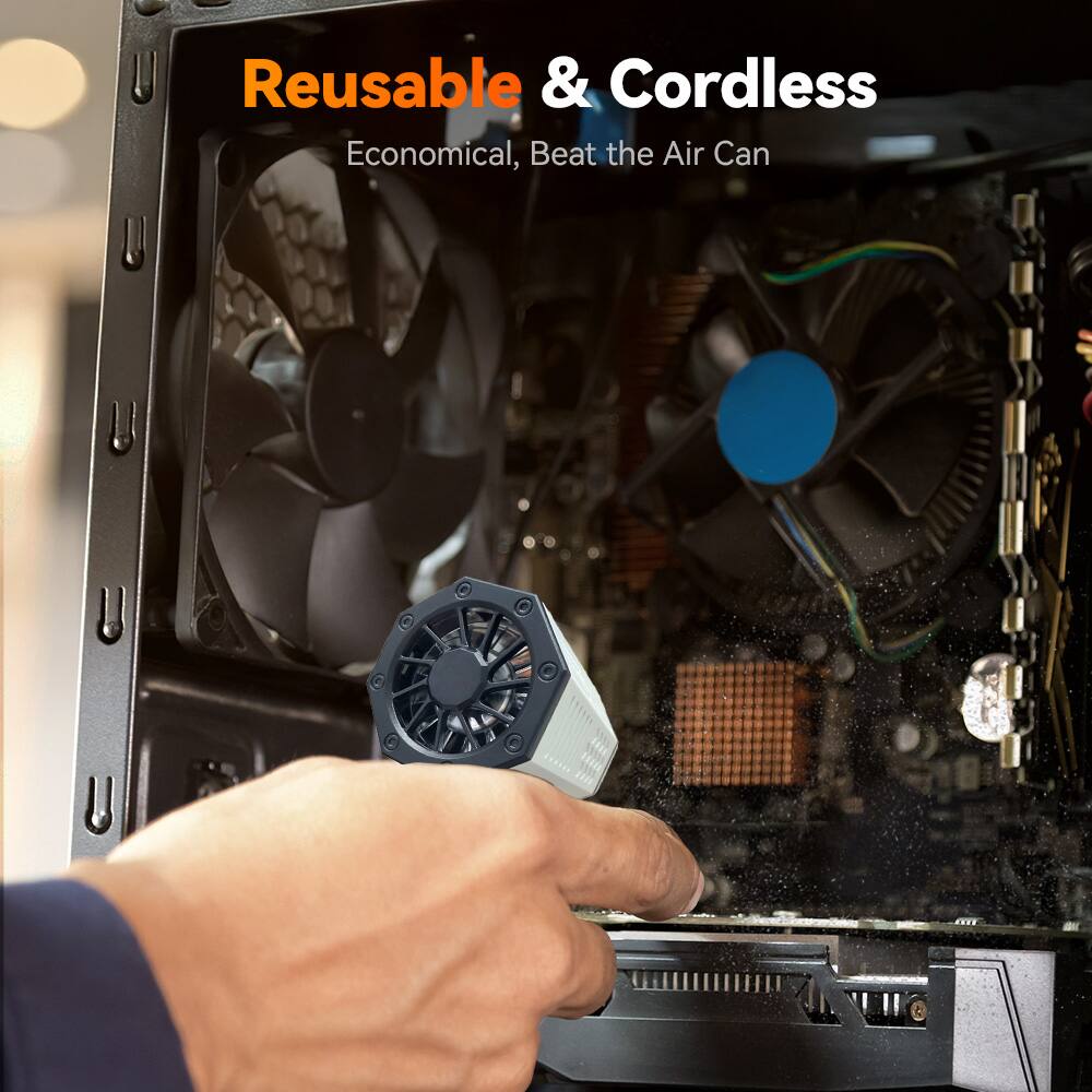 Reusable & Cordless  
Economical, Beat the Air Can