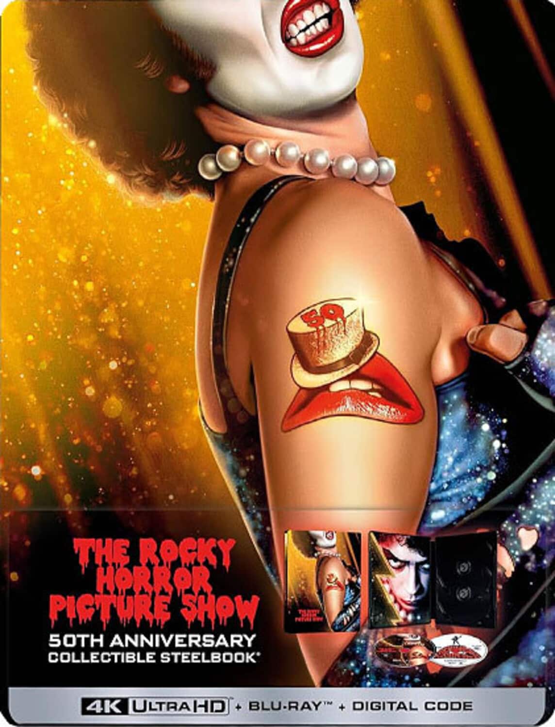 The Rocky Horror Picture Show (Steelbook)   - 4K Blu-Ray [4K Ultra HD Blu-ray]