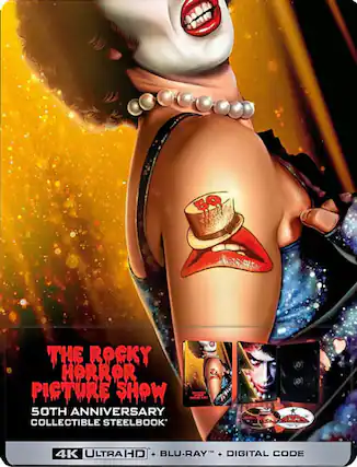 Front. The Rocky Horror Picture Show (Steelbook) - 4K Blu-Ray.