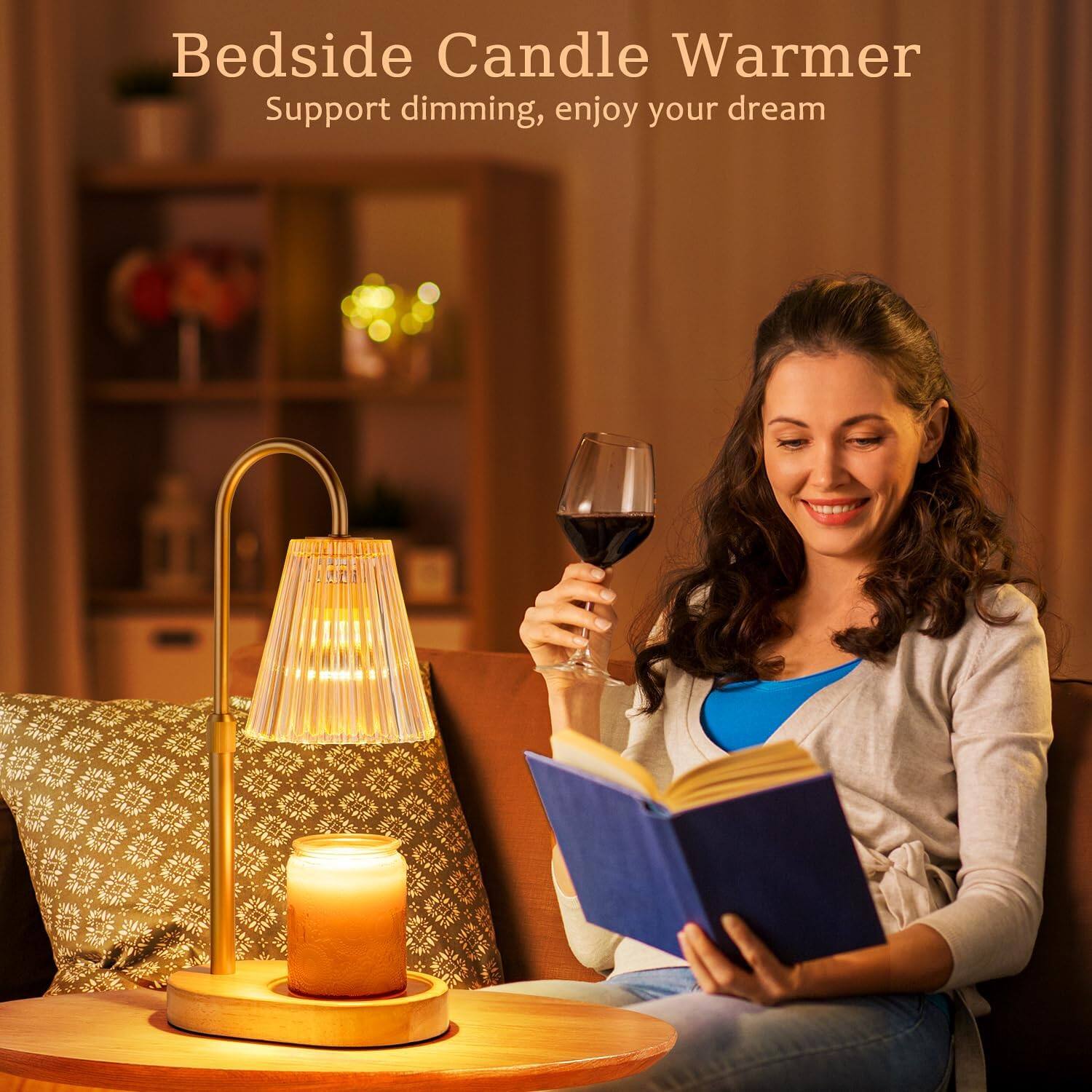 Bedside Candle Warmer  
Support dimming, enjoy your dream