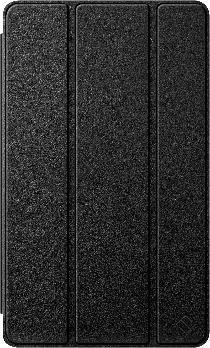 Alt View 5. Fintie - Slim Case for Samsung Galaxy Tab A7 Lite 8.7 Inch 2021, Lightweight Ultra Thin Tri-Fold Stand Hard Back Cover - Black.