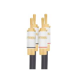 Tributaries - Model 8SP Banana Speaker Cables (Each) - 10FT - Silver