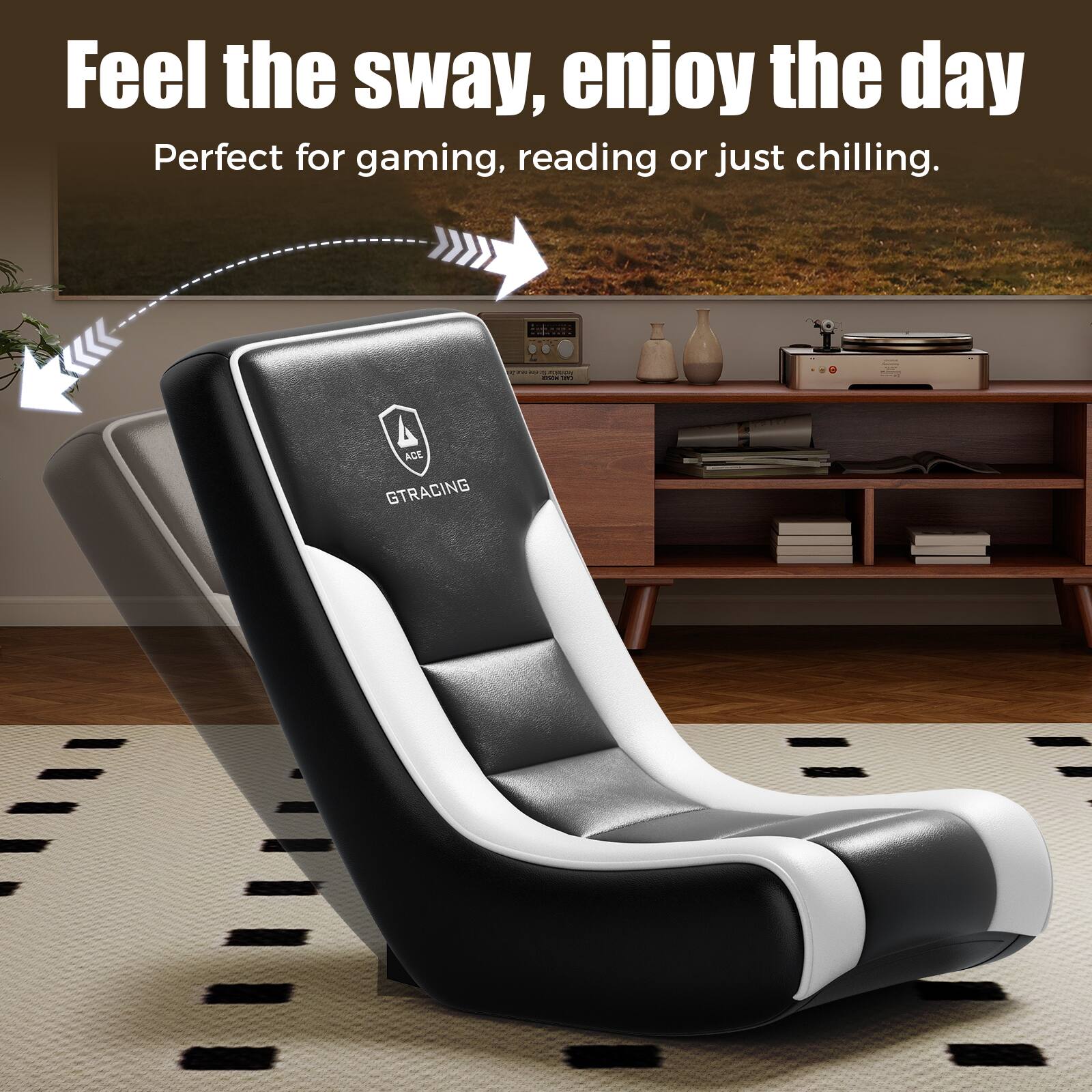 Feel the sway, enjoy the day  
Perfect for gaming, reading or just chilling.  

AGE GTRACING