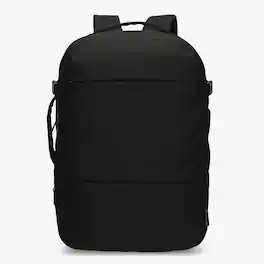 Hynes Eagle - 26L Expandable Carry On Backpack - Black