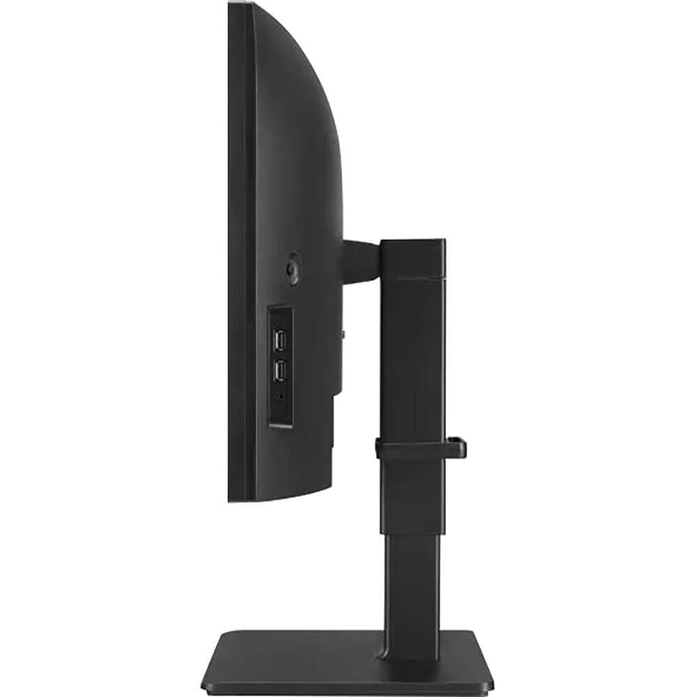 Alt View 3. LG - 34" UltraWide Curved Monitor 34BQ77QE-B - Black.
