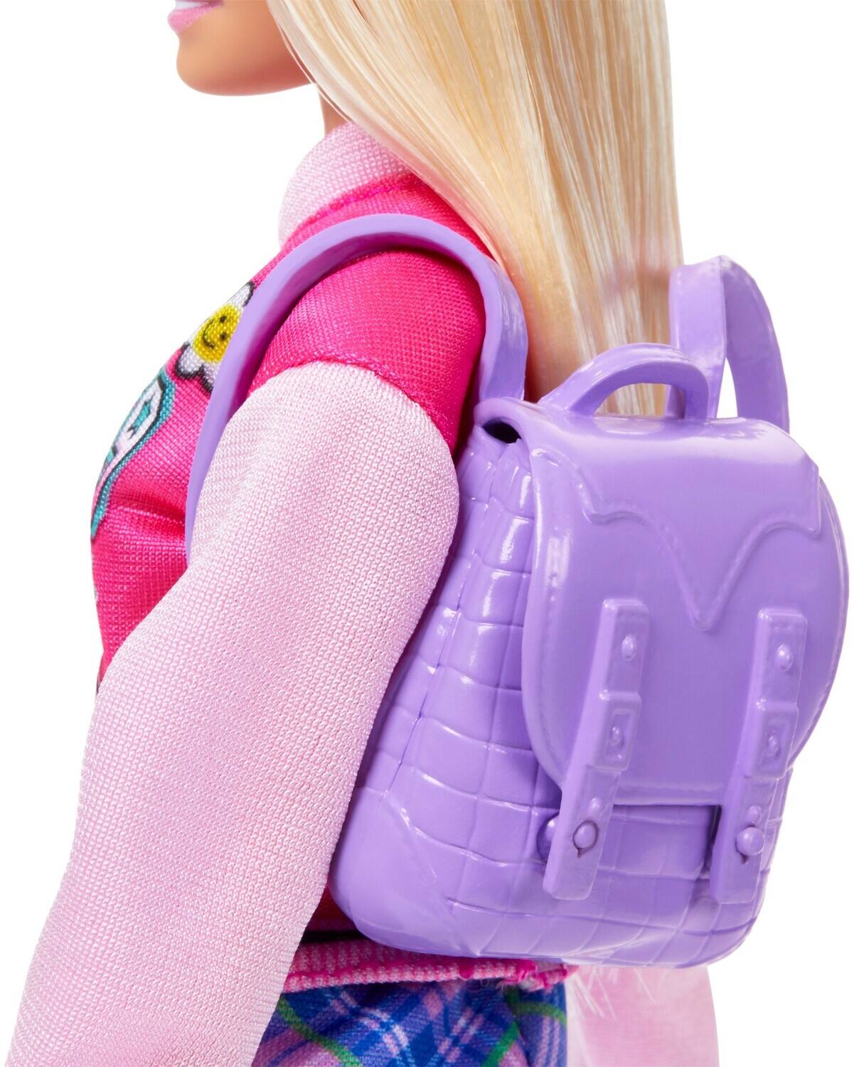 Alt View 2. Mattel - Barbie I Love School, Back to School Doll, Blonde with Accessories   - COLLECTIBLES - Multicolor.
