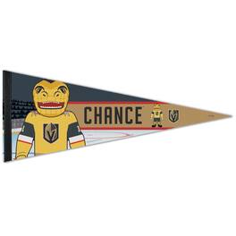 WinCraft - Vegas Golden Knights 12" x 30" Mascot Premium Pennant - Multicolor